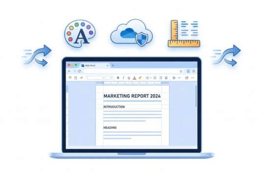 【MS365:第5回】Web版Wordの基本操作:ブラウザ上でサクサク動く文書作成とリッチテキスト編集
