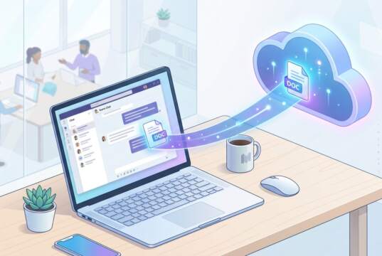 【MS365:第15回】チャット内でのファイル共有:裏側で機能するOneDriveの仕組みとリアクションの活用